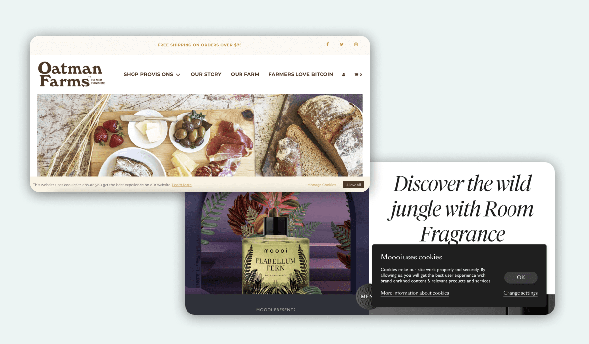 The Best Cookie Banner Examples We've Seen (Updated!)